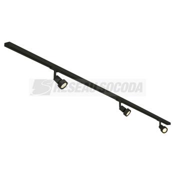  KIT rail 1 all PURI, noir 2x1m 