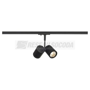  BIMA 2, spot, noir, 2x GU10 