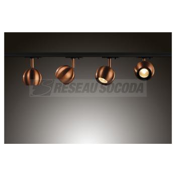  **LIGHT EYE SPOT GU10, cuivre 