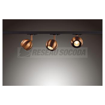  **LIGHT EYE SPOT GU10, cuivre 