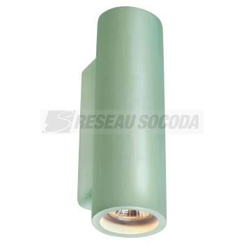  PLASTRA TUBE rond blanc GU10 