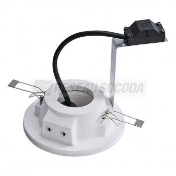  PLASTRA GU10 rond pltre 35W 