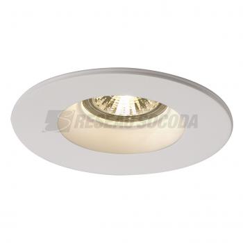 PLASTRA GU10 rond pltre 35W 