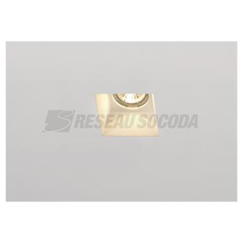  PLASTRA GU10 carr pltre 35W 