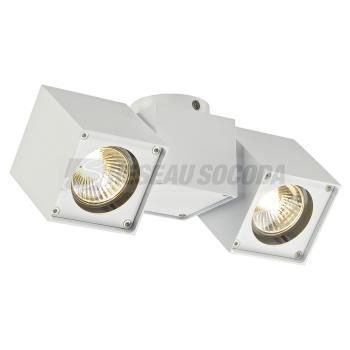  ALTRA DICE blanc 2xGU10 50W 