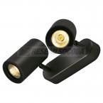  ENOLA B spot 2 noir GU10 2x50W 
