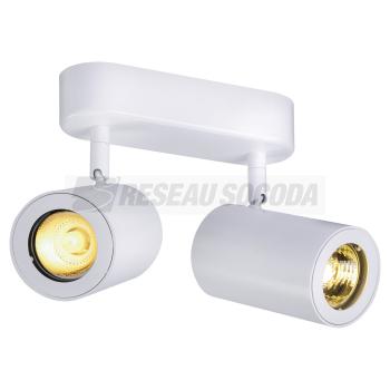  ENOLA_B 2  blanc GU10 2x50W 
