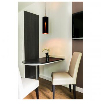  **FENDA abat-jour O15cm noir/c 