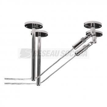  Supports longs cble tendu 