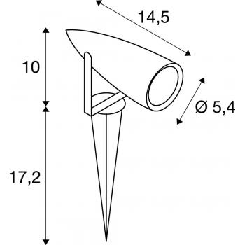  SYNA spot  piquer anthracite 