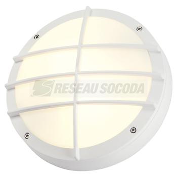  BULAN GRID blanche, E27 