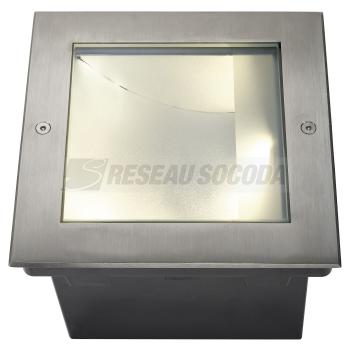  DASAR LED CARRE inox 316, 28W 