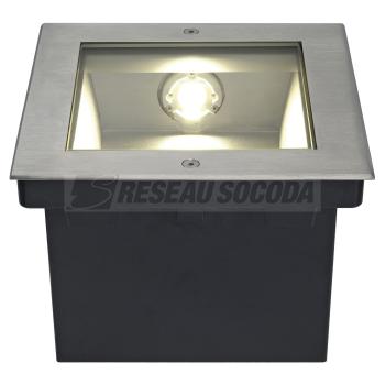  DASAR LED CARRE inox 316, 28W 