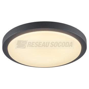  AINOS, rond, anthracite, LED 3 