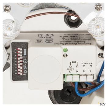  AINOS, rond, anthracite, LED 3 
