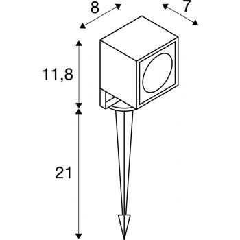  NAUTILUS SQUARE LED carr, 6 