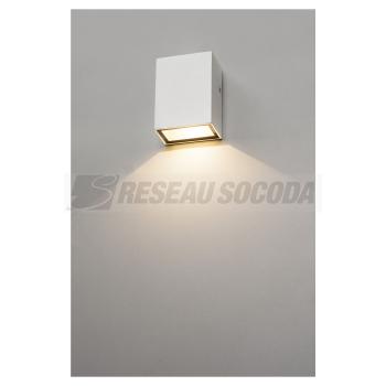  QUAD carre blanche 4,6W 3000K 
