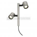  **MYRA gris GU10 max 2x4,5W IP 