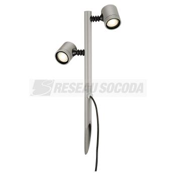  **MYRA gris GU10 max 2x4,5W IP 