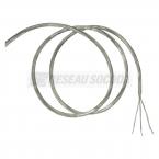  Cble transparent, 3x0,75, 10m 