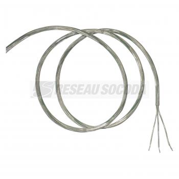  Cble transparent, 3x0,75, 10m 