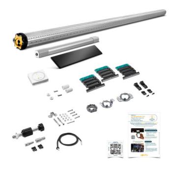  Kit motorisation RS100 solaire 