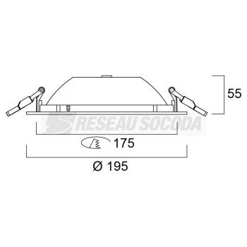  START D IP44 175 1425LM 830 