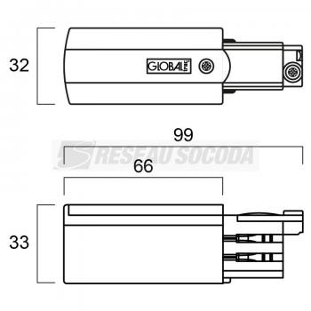  GLOBAL TRAC PRO CONNECTOR EMBO 