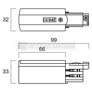  GLOBAL TRAC PRO CONNECTOR EMBO 