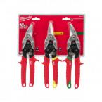  SET DE 3 CISAILLES EN METAL 