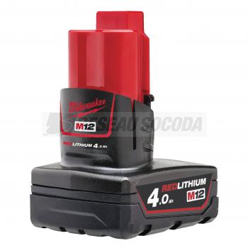  M12 B4 - 12V 4,0Ah  Red Lithiu 