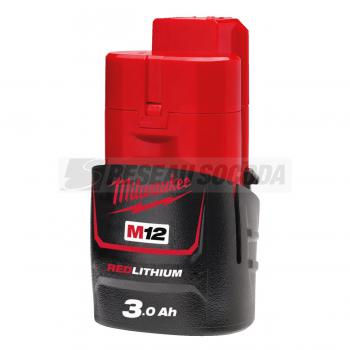  M12 B3 - 12V 3,0Ah  Red Lithiu 