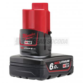  M12 B6 - 12V 6,0Ah Red Lithium 