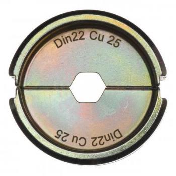  MATRICE DIN22 CUIVRE 25 