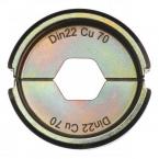  MATRICE DIN22 CUIVRE 70 