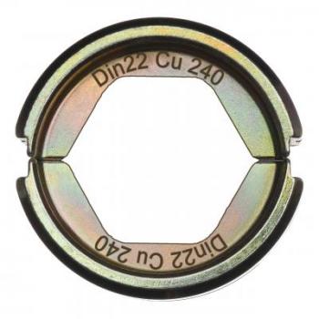  MATRICE DIN22 CUIVRE 240 