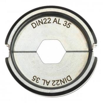  MATRICE DIN22 ALU 35 