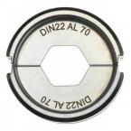  MATRICE DIN22 ALU 70 