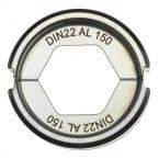  MATRICE DIN22 ALU 150 