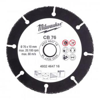  DISQUE CARBURE 76 MM - 1 PC 