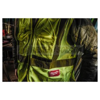  GILET HAUTE VISIBILTE JAUNE - 