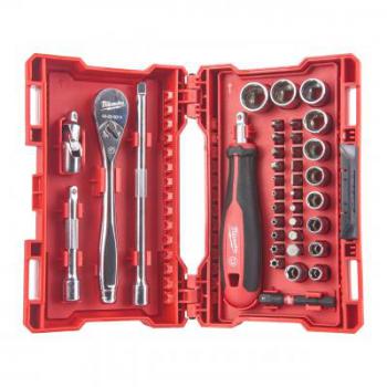  COFFRET 38PCS CLES ET DOUILLES 