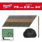  BOITE DE 2200 CLOUS 34 80 MM 