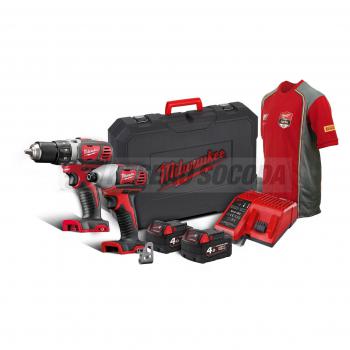  M18 BPP2D-402C - Pack 2 produi 