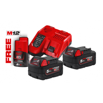  M18 NRG-502 - Pack NRJ 18V, 5, 