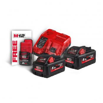  M18 HNRG-552 - Pack NRJ 18V, 5 