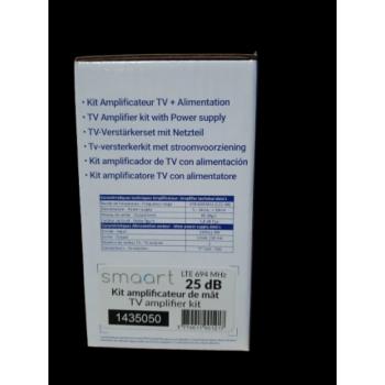  KIT AMPLI UHF 30DB 2S LTE700 