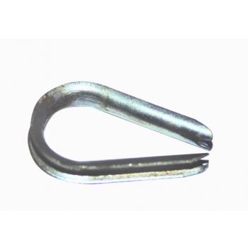  COSSES COEUR POUR CABLE 6MM 