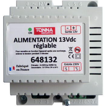  ALIM. 13,5VCC-3A 4MOD. 