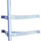  FIX MUR FC DPT 650MM GALVA 